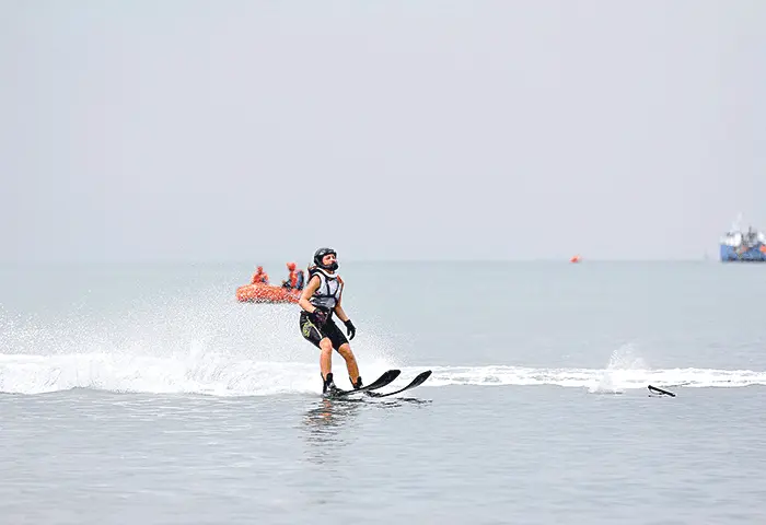 Surfing awarded the first medals.